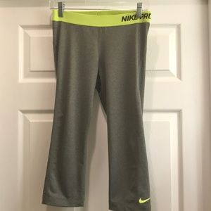 Nike Pro Dri Fit Exercise Pants